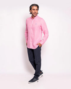 Camisa Lino Custom Fit