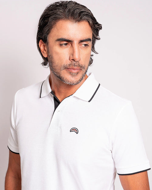 Polo Con Logo Shark Mouth Para Caballero Sprayground